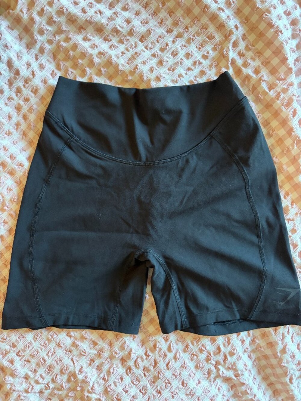 Gymshark Black Lifting Dipped Waistband Shorts